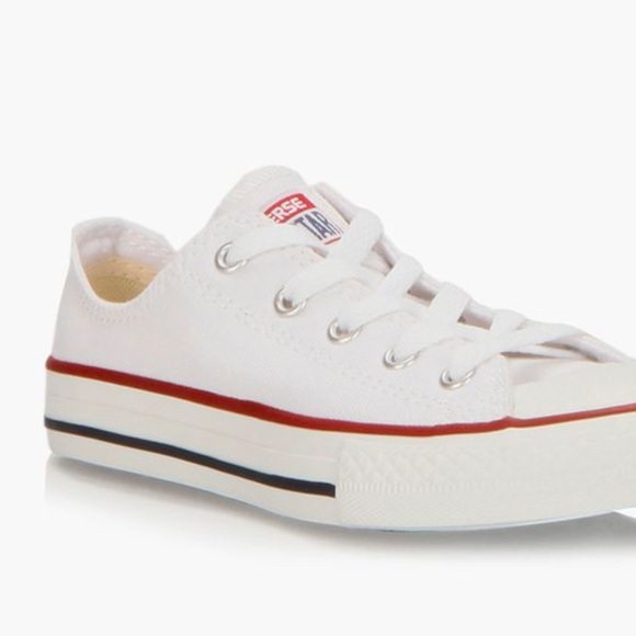 Converse chuck taylor youth (kids) white, sz 2.5 - Picture 3 of 15